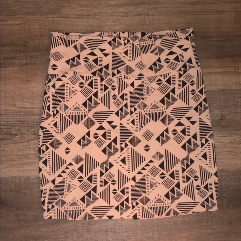 Aztec pencil skirt